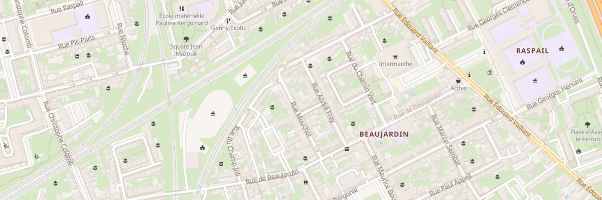 Plan du 12 Rue Mouchot à Tours