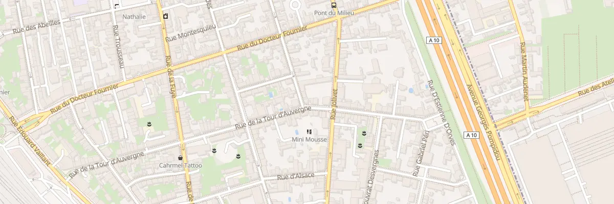 Plan du 102 Rue Legras à Tours