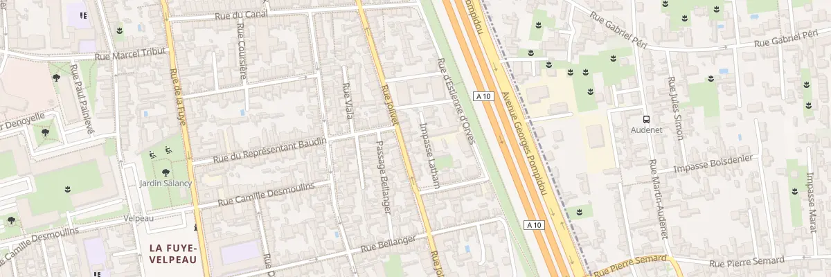 Plan du 130 Rue Jolivet à Tours