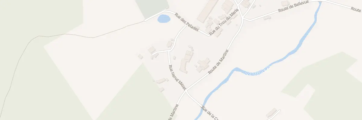 Plan du 8 Le Bourg à Condat-sur-Trincou
