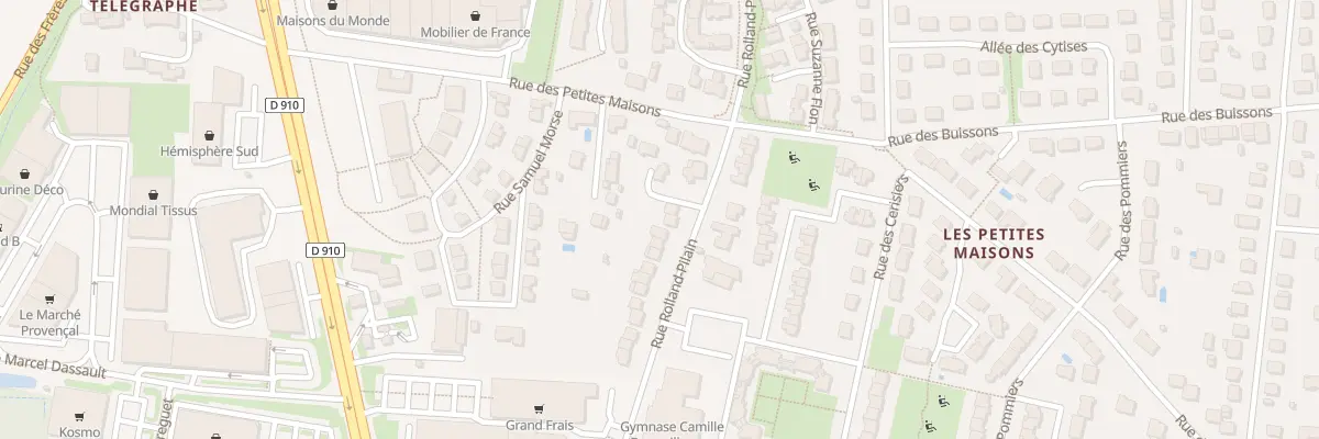 Plan du 42 Rue Rolland Pilain à Chambray-lès-Tours