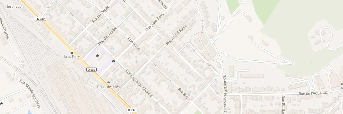 Plan du 37 Rue du Cluzeau à Périgueux