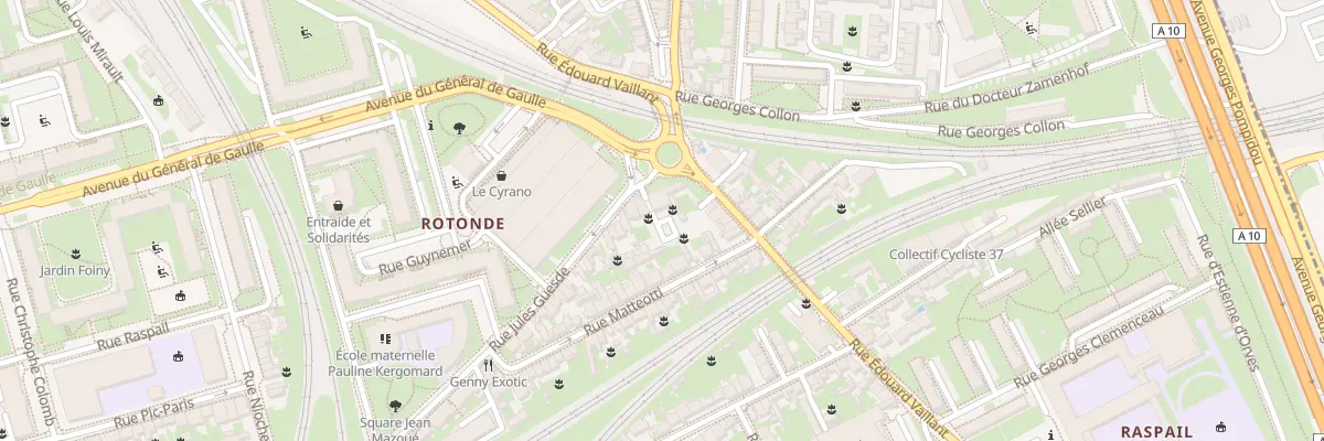 Plan du 113 Rue Jules Guesde à Tours