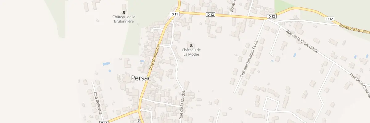 Plan du 7 Rue de la Mothe à Persac