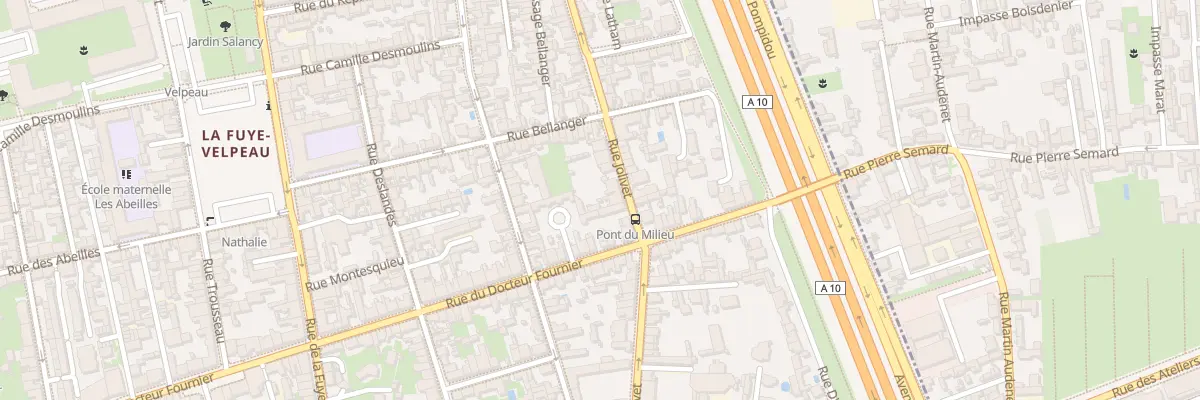Plan du 163 Rue Jolivet à Tours