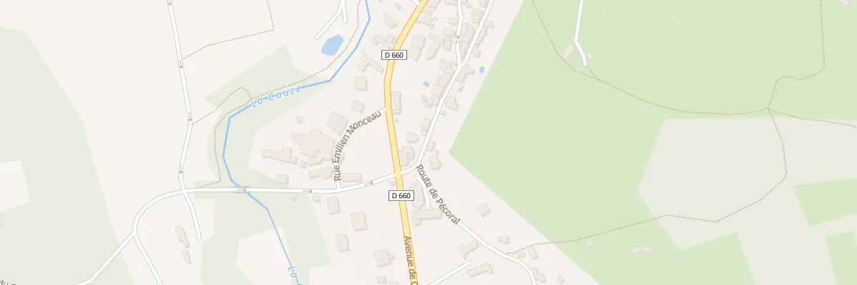 Plan du 50 Rue Jean De La Salle à Couze-et-Saint-Front