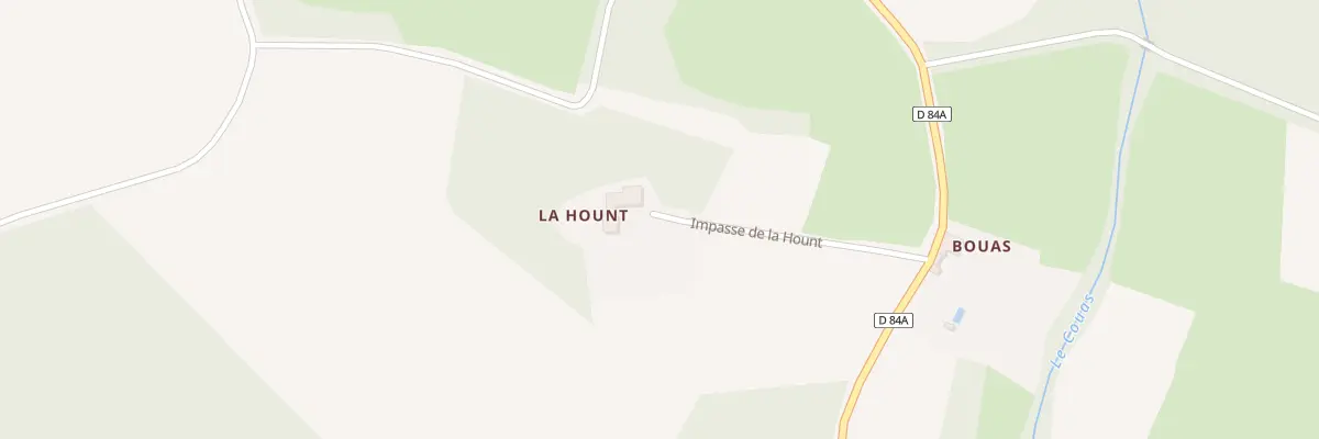 Plan du 38 La Hount à Péguilhan