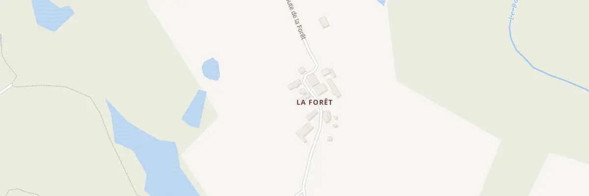 Plan du 1504 Rte de la Forêt à Savignac-de-Nontron