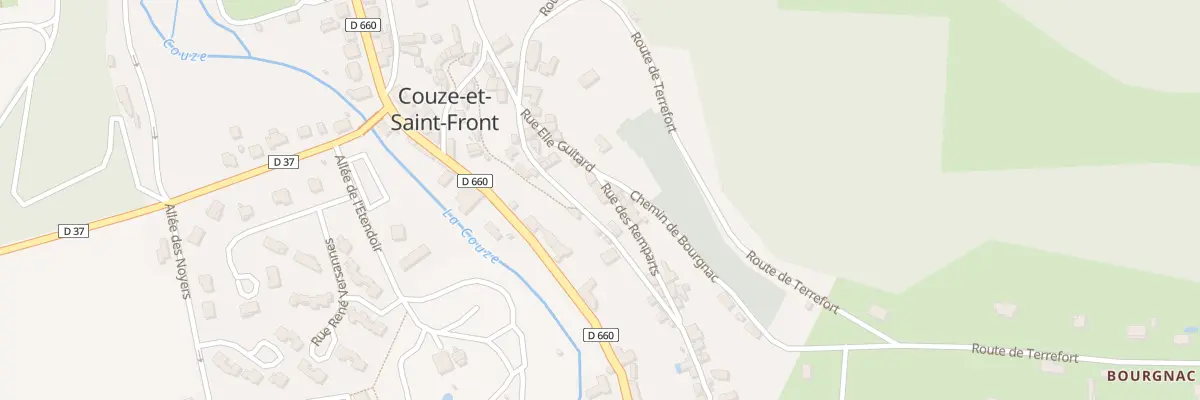 Plan du 285 Rue des Remparts à Couze-et-Saint-Front