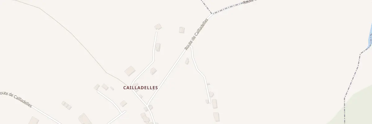 Plan du 1542 Rte de Cailladelles à Castelnaud-de-Gratecambe
