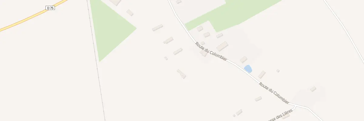 Plan du 761 Rte du Colombier à Saint-Vaast-Dieppedalle