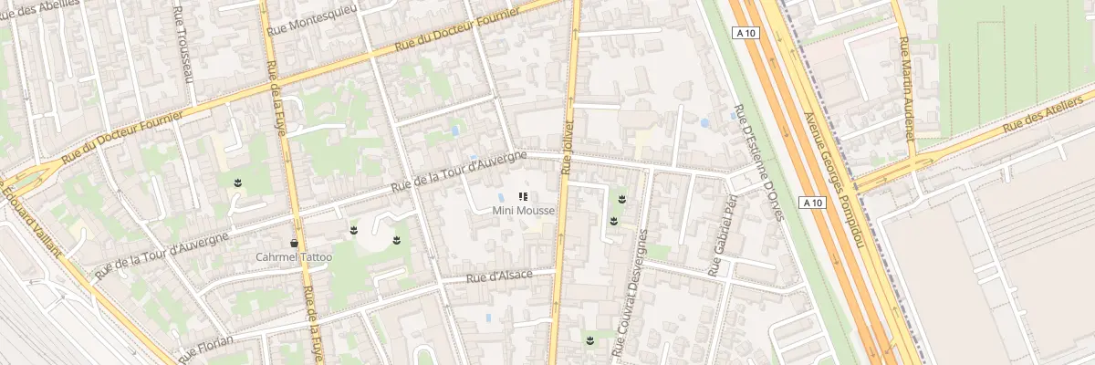 Plan du 199 Rue Jolivet à Tours