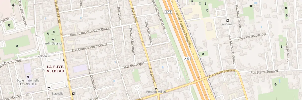 Plan du 148 Rue Jolivet à Tours