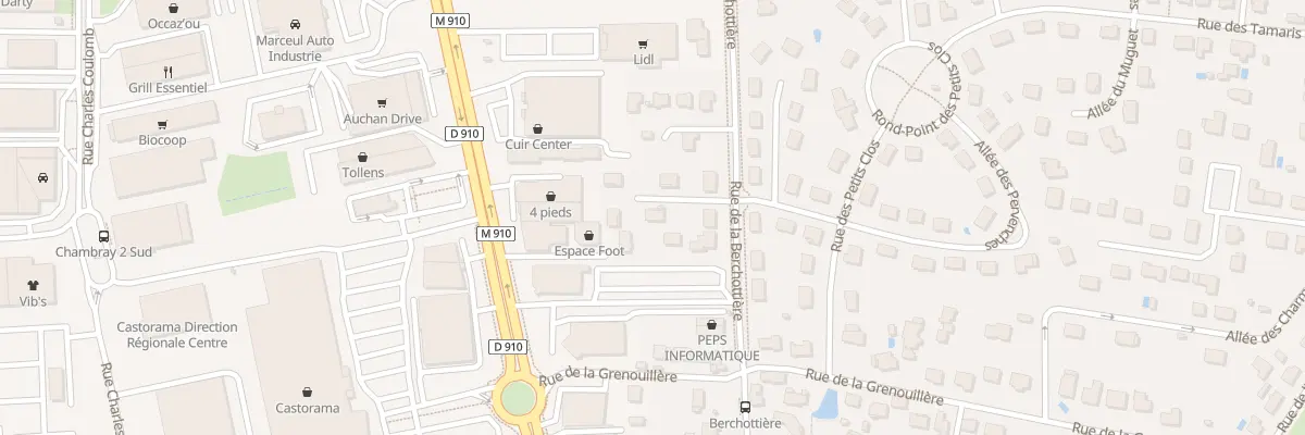 Plan du 2 Imp des Clématites à Chambray-lès-Tours