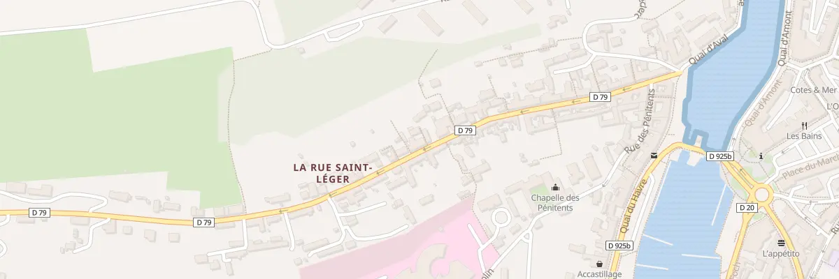 Plan du 117 Rue Saint-Léger à Saint-Valery-en-Caux