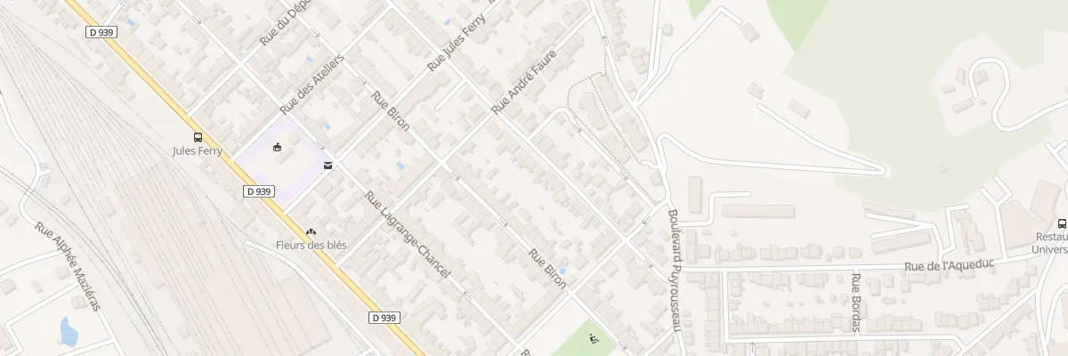 Plan du 31 Rue du Cluzeau à Périgueux