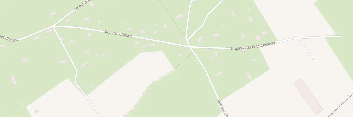 Plan du 1060 Rue des Chenes à Fontaine-l’Abbé