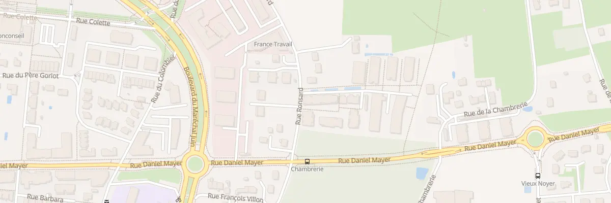 Plan du 99 Rue Ronsard à Tours