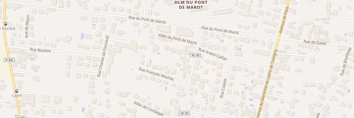 Plan du 71 Rue de Contièges à Villeneuve-sur-Lot