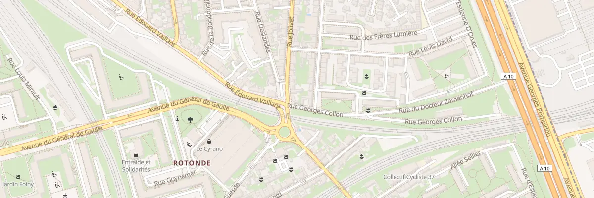 Plan du 8 Pl Jolivet à Tours