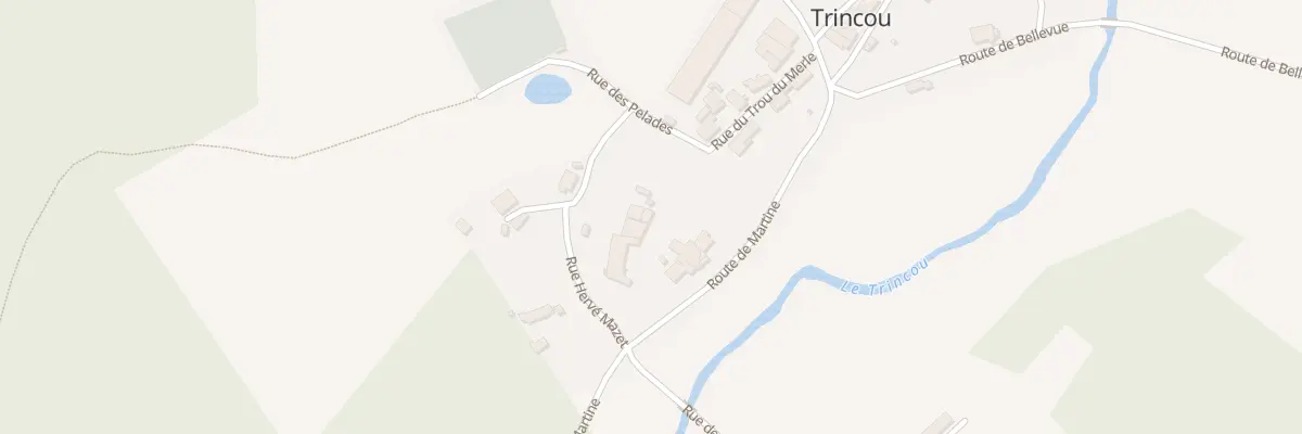 Plan du 6 Le Bourg à Condat-sur-Trincou