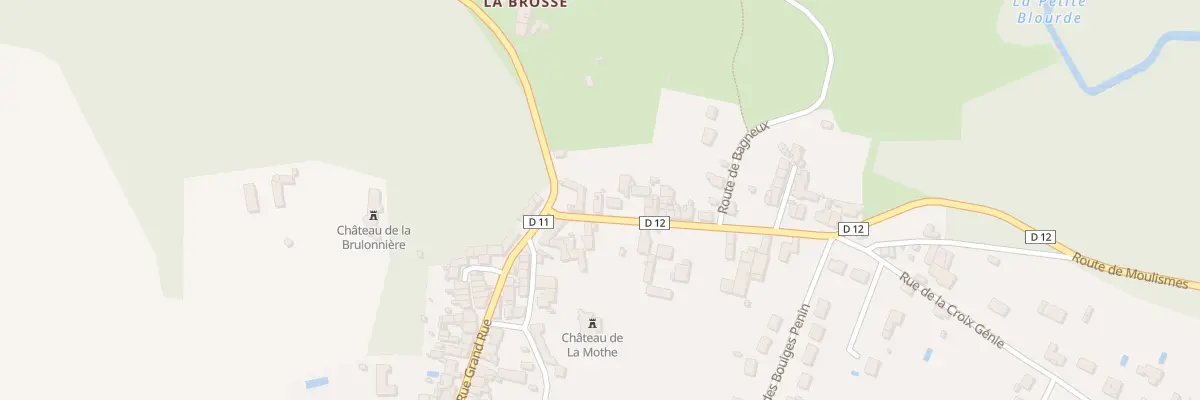Plan du 1 Rte de Moulismes à Persac