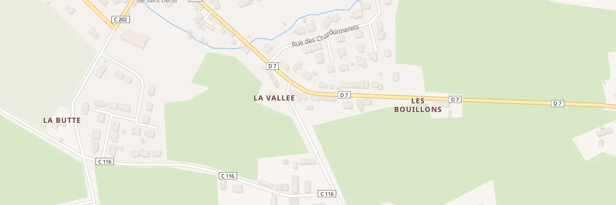 Plan du 30 Rue de Saint Segre à Cormes
