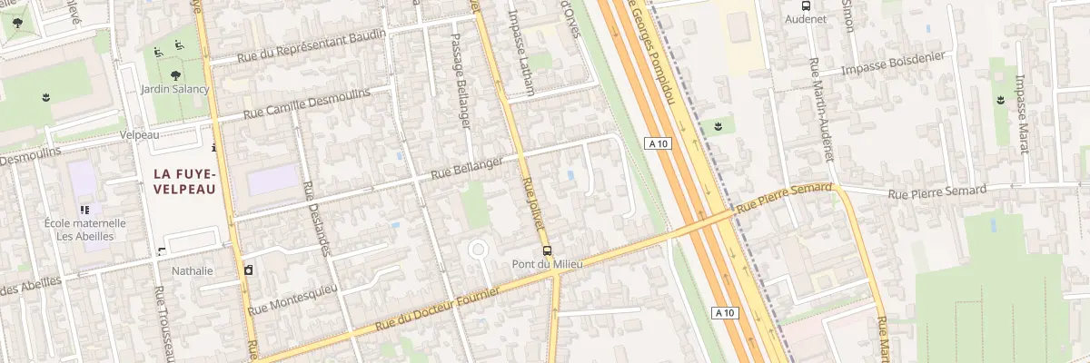 Plan du 162 Rue Jolivet à Tours
