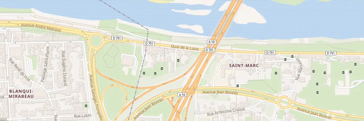 Plan du 14 Quai de la Loire à Saint-Pierre-des-Corps