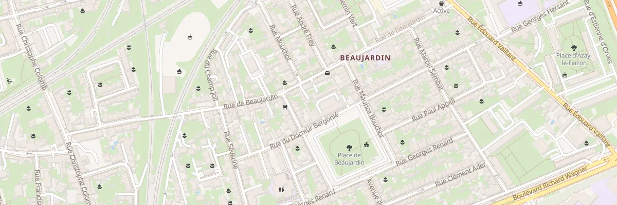 Plan du 61 Rue de Beaujardin à Tours