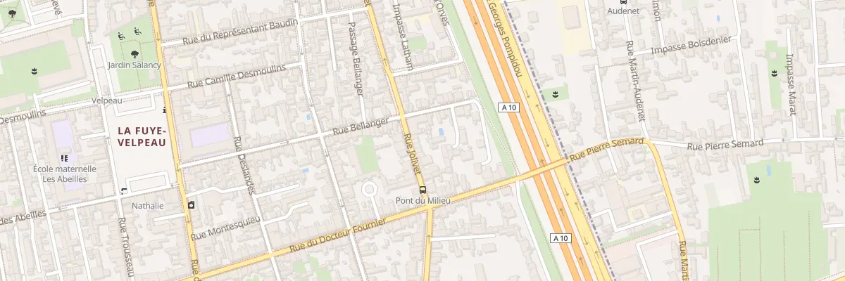 Plan du 164 Rue Jolivet à Tours