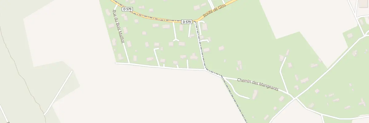 Plan du 1 Imp du Hameau des Champs à Glos-sur-Risle