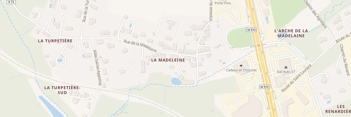 Plan du 31 Rue de la Madelaine à Chambray-lès-Tours