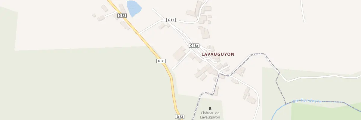 Plan du 5120 Lavauguyon aux Salles-Lavauguyon