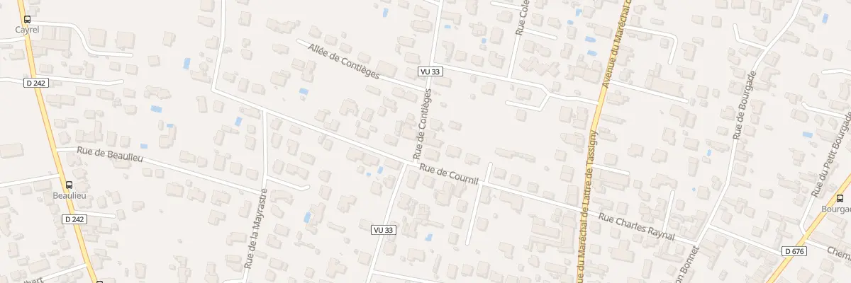 Plan du 64 Rue de Contièges à Villeneuve-sur-Lot