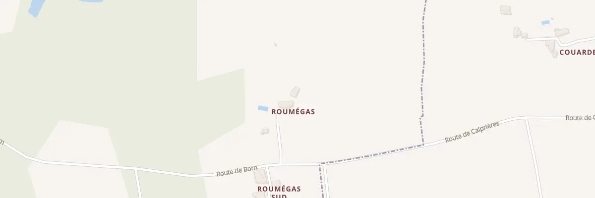 Plan du 3075 Rte de Born à Montaut