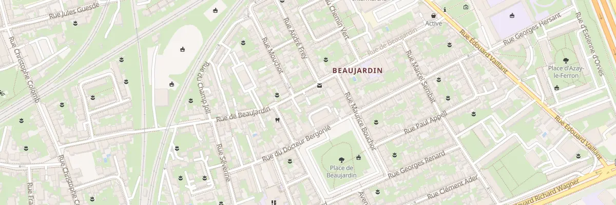 Plan du 67 Rue de Beaujardin à Tours