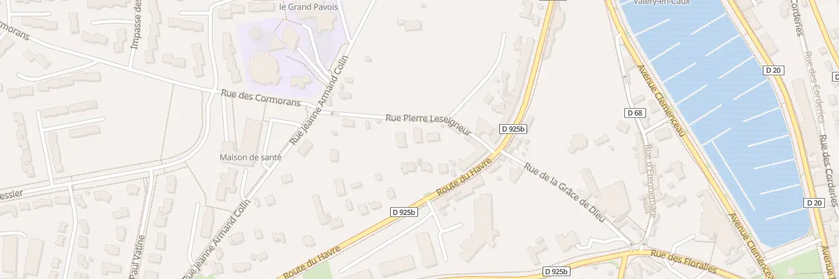 Plan du 6 Rue Pierre Leseigneur à Saint-Valery-en-Caux