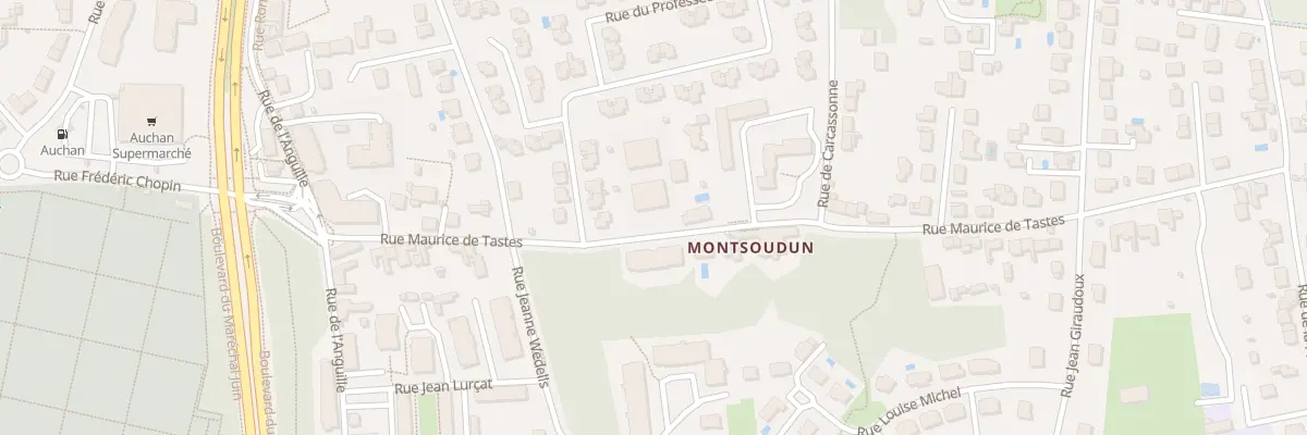 Plan du 26 Rue Maurice de Tastes à Tours