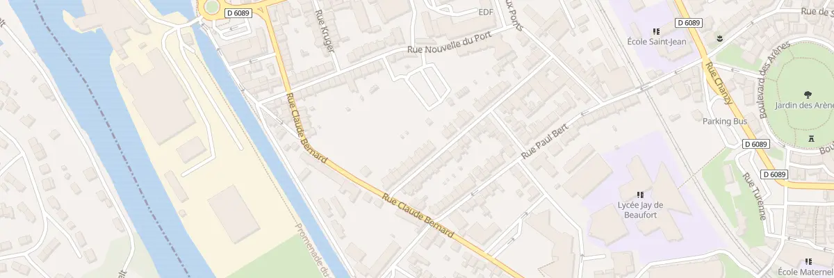 Plan du 17 Rue Courbet à Périgueux