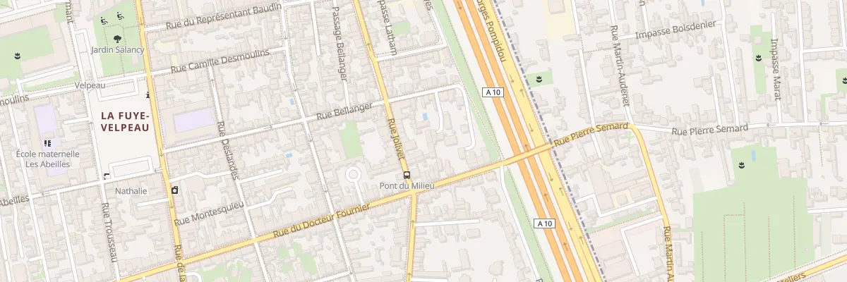 Plan du 168T Rue Jolivet à Tours