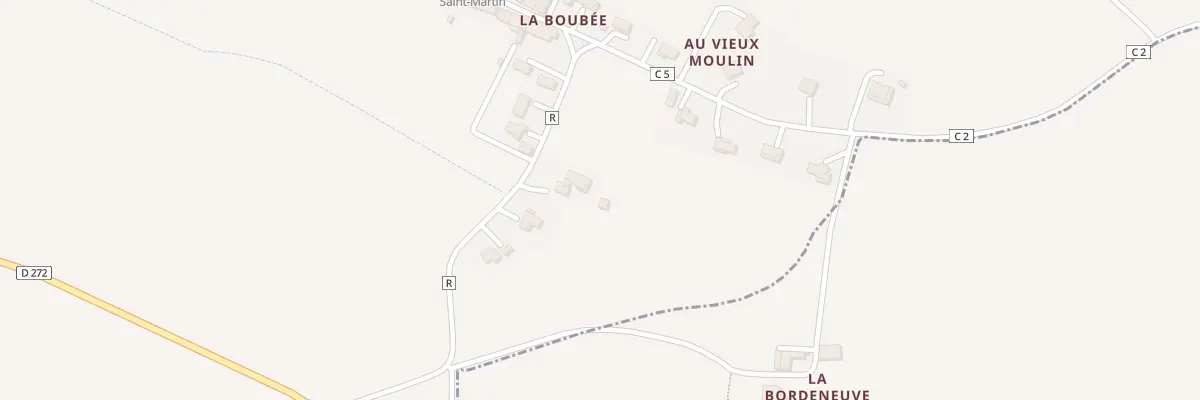 Plan du 5129 Au Vieux Moulin à Nougaroulet
