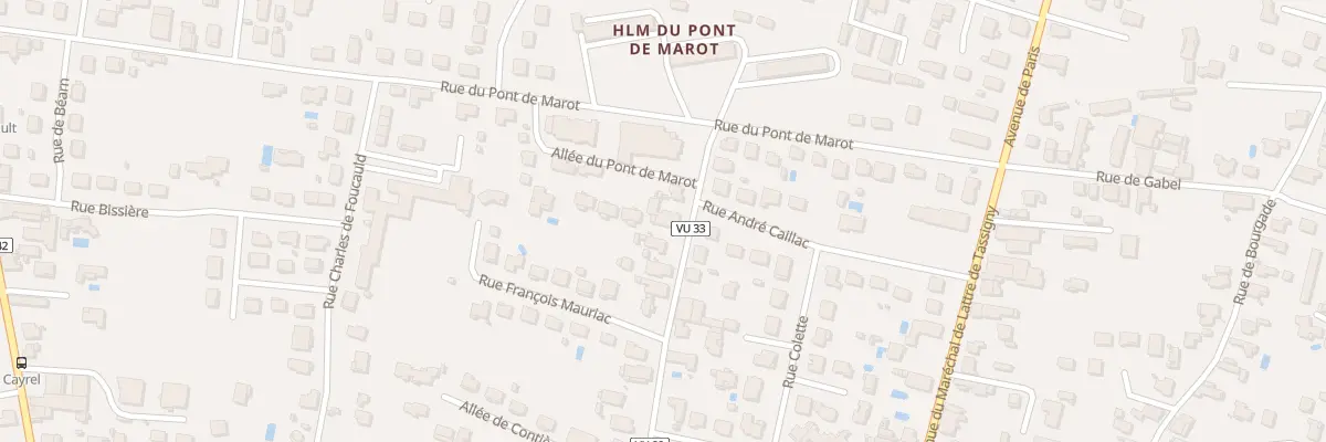 Plan du 73 Rue de Contièges à Villeneuve-sur-Lot