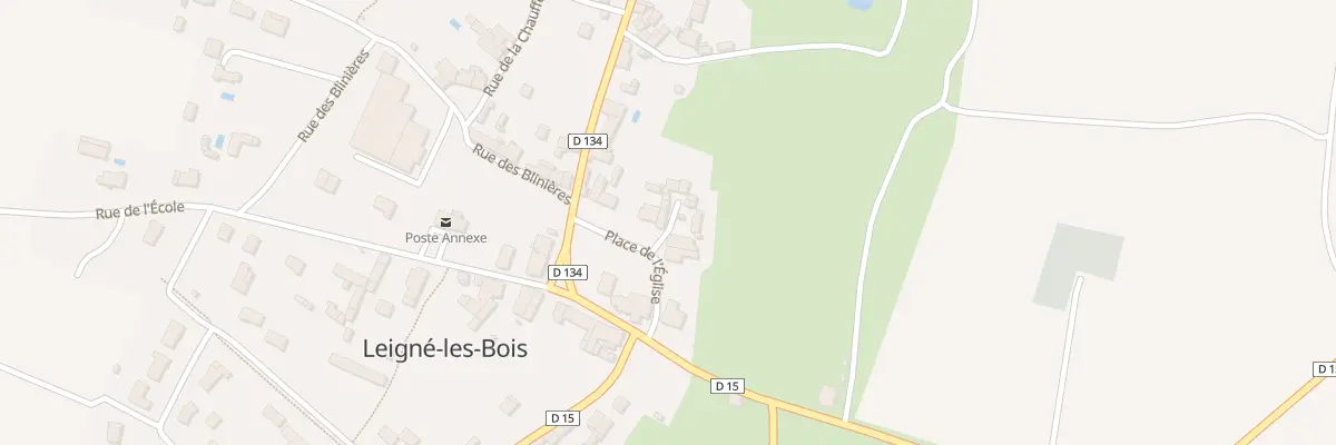 Plan du 3 Imp des Potineaux à Leigné-les-Bois