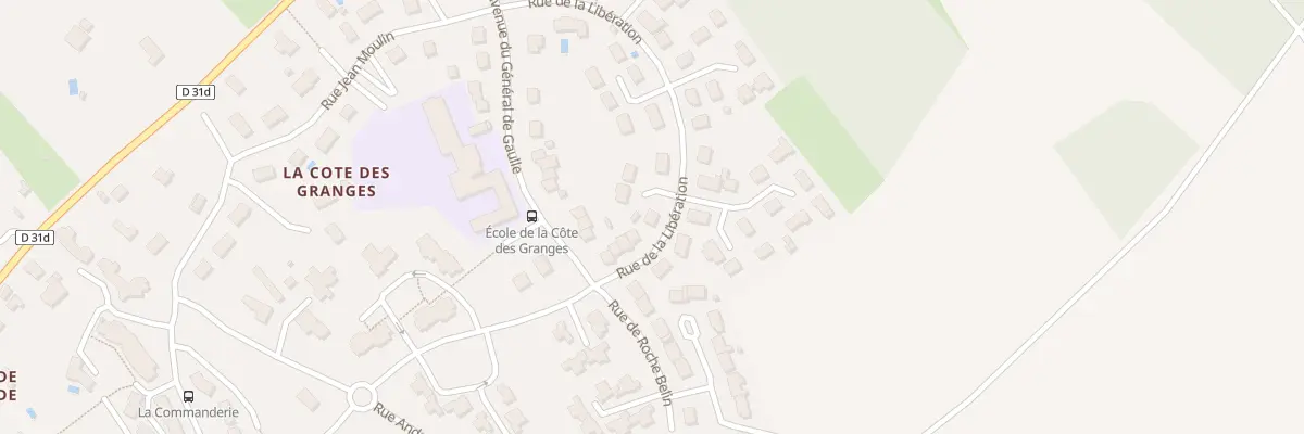 Plan du 10 Rue de la Libération à Descartes