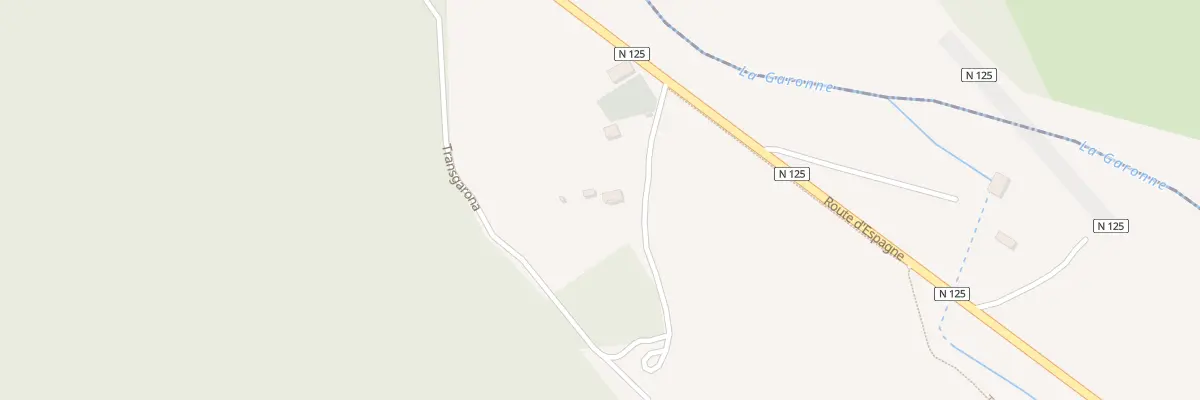 Plan du 100 Camount à Arlos