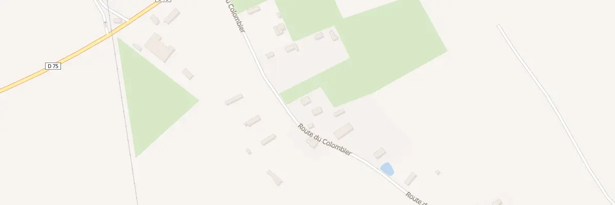 Plan du 768 Rte du Colombier à Saint-Vaast-Dieppedalle