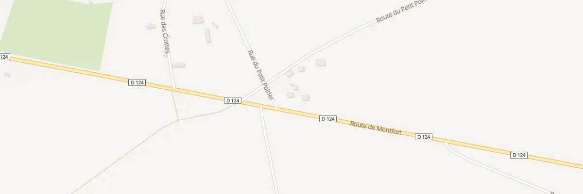 Plan du 1528 Rte de Montfort à Écaquelon