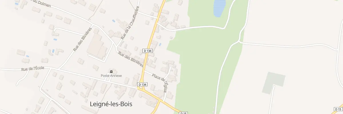 Plan du 5 Imp des Potineaux à Leigné-les-Bois