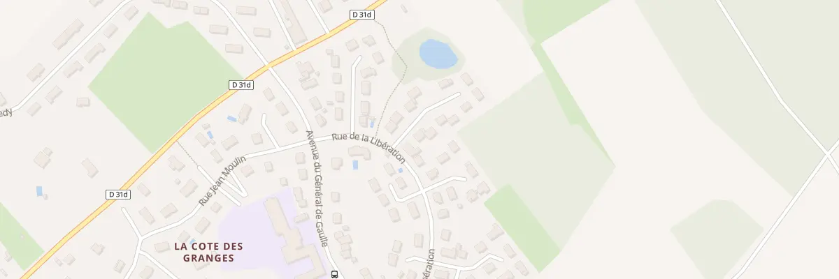 Plan du 55 Rue de la Libération à Descartes